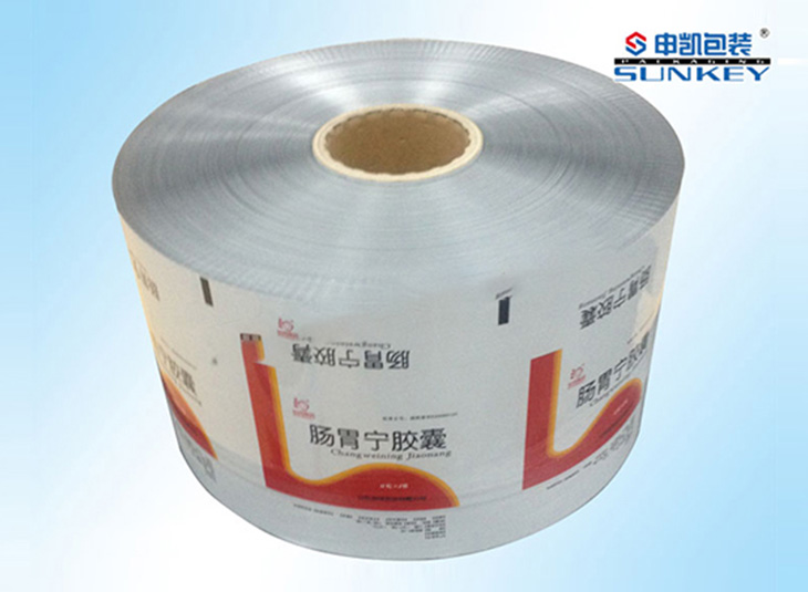 腸胃寧膠囊外包裝|藥用卷膜包裝|醫(yī)用復合卷膜